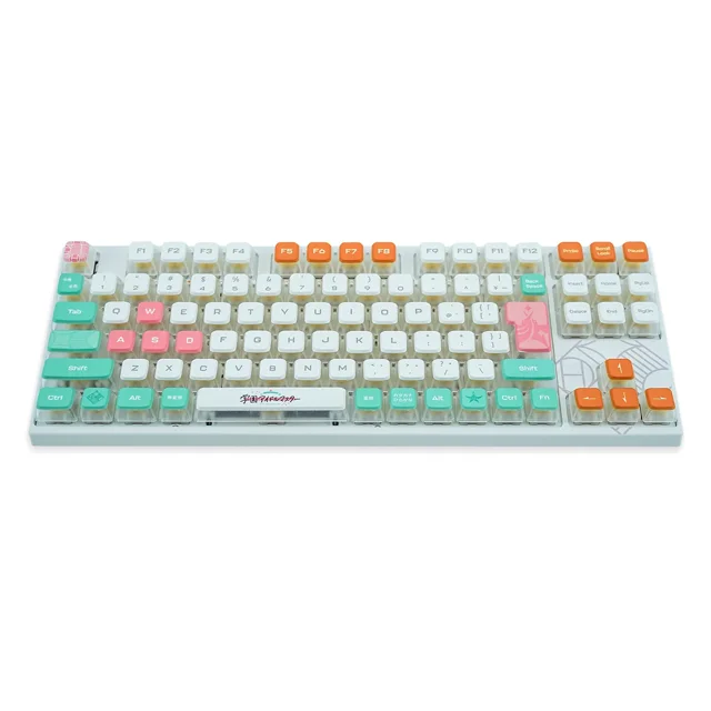 ふもコレ 学園アイドルマスターコラボ メカニカルキーボード（92キー）