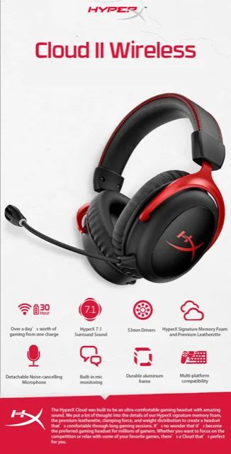 HyperX Cloud II Wireless