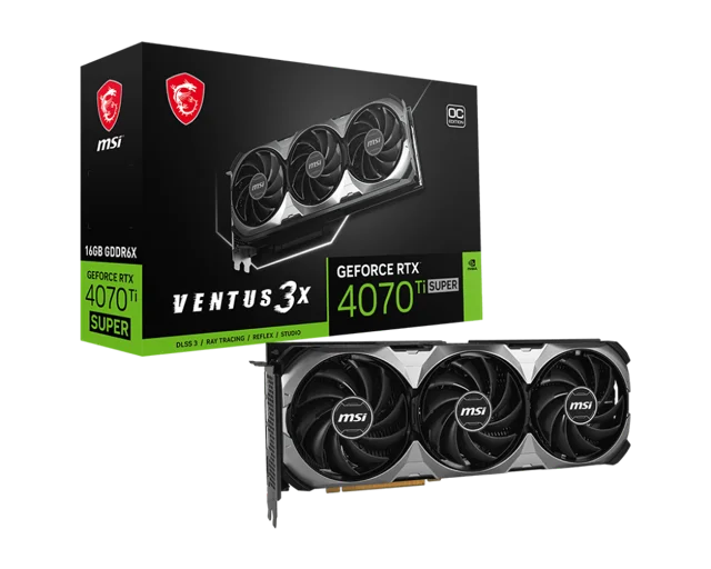 MSI GeForce RTX 4070 Ti SUPER（GPU）