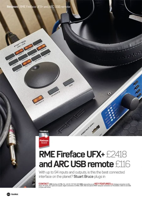 RME Fireface UFX+