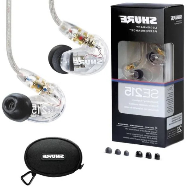 SHURE SE215 Clear