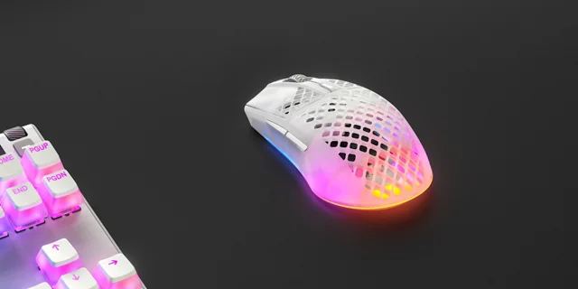 SteelSeries Aerox 3 Wireless Ghost