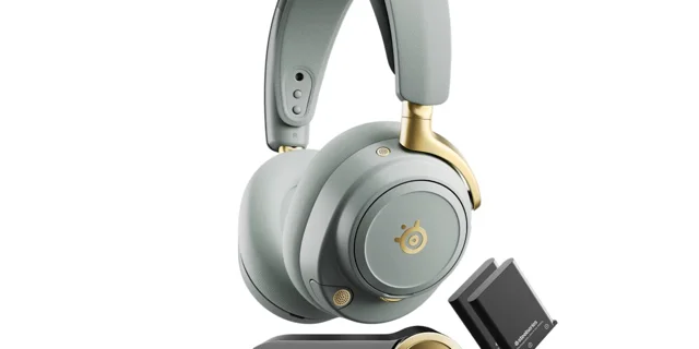 SteelSeries Arctis Nova Elite Sage Gold