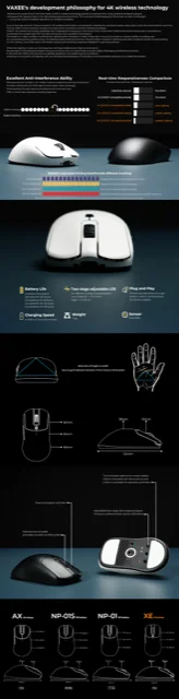 VAXEE E1 Wireless Black